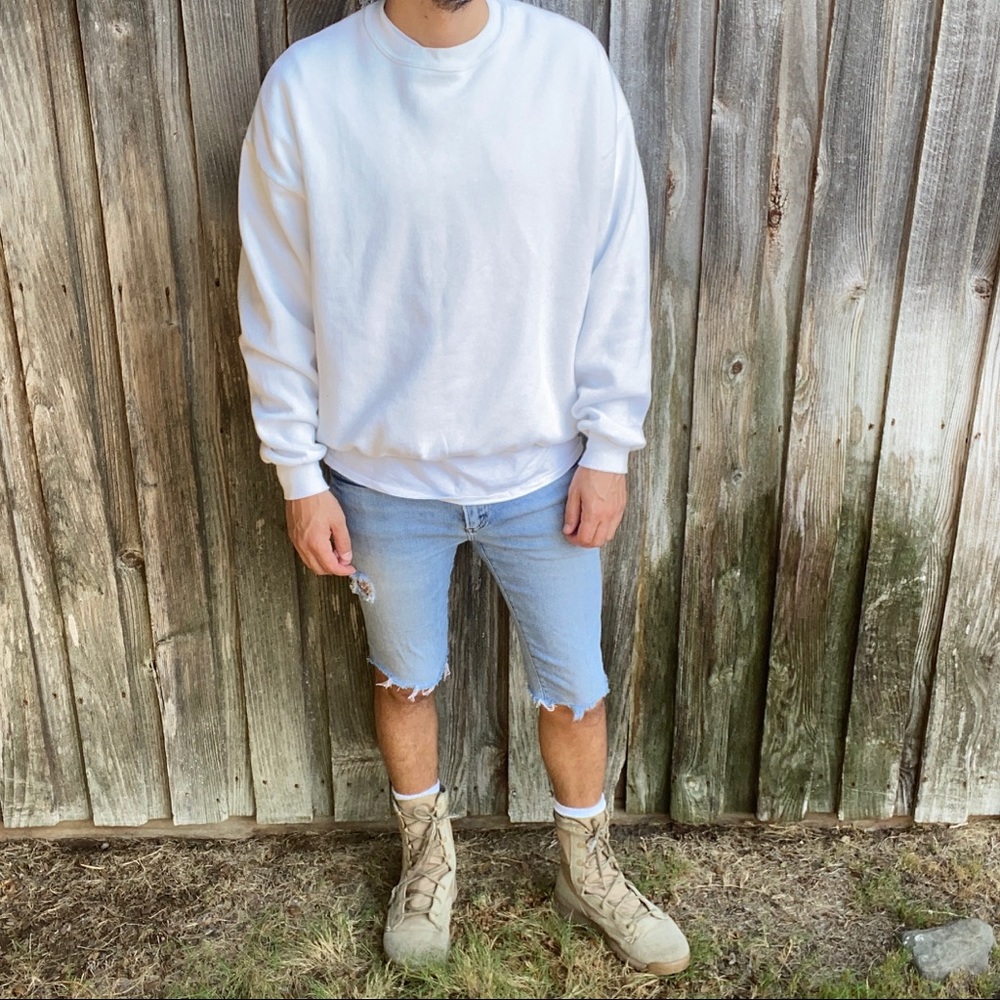 Vintage White Sweatshirt